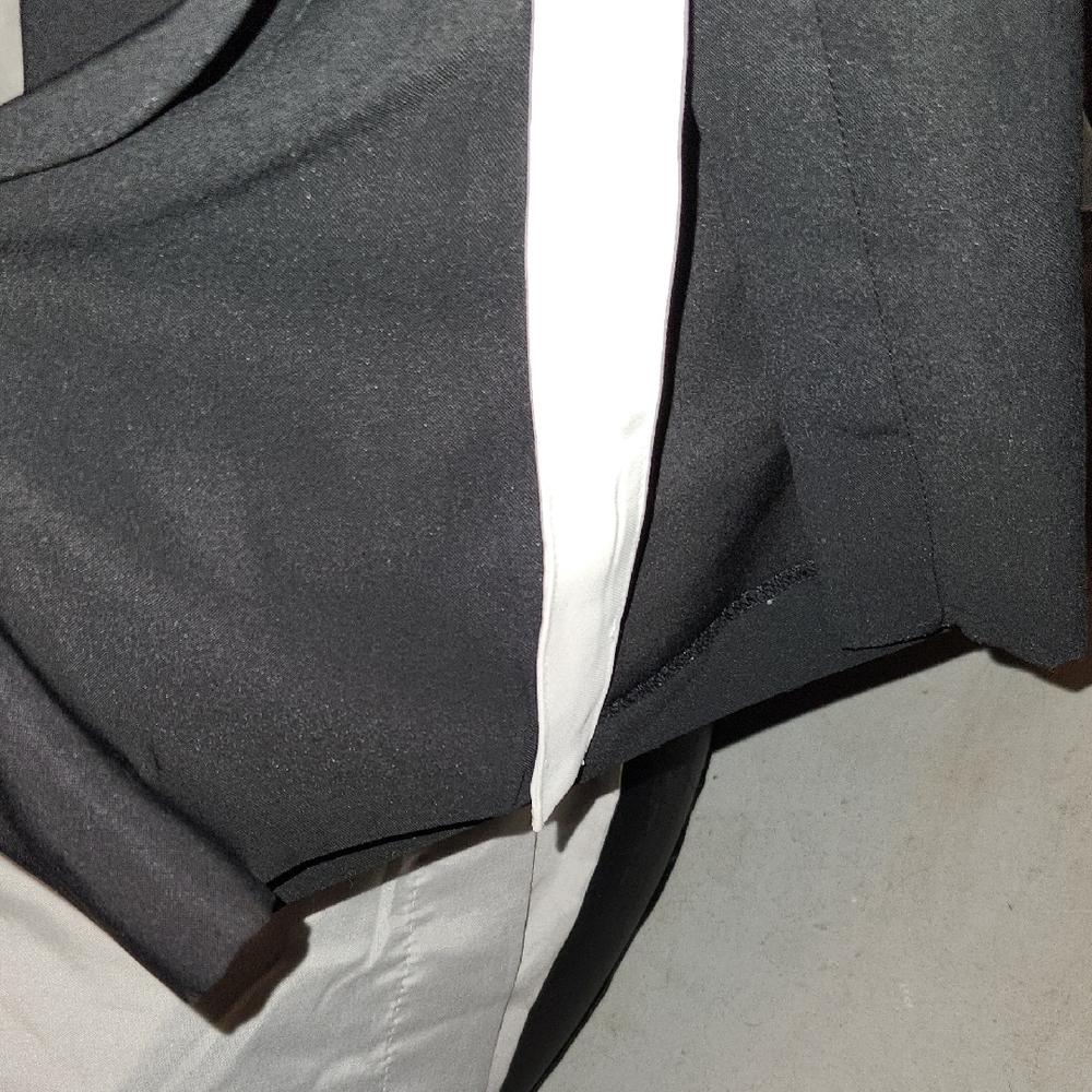 Simply Vera Vera Wang Black Pants with Cream Accents - Picture 4 of 6